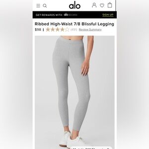 Alo yoga blissful legging